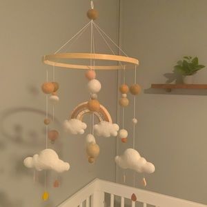 Boho Handmaid Crib Mobile/Nursery Decor